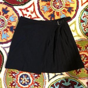 Abercrombie & Fitch Black Wrap Skirt